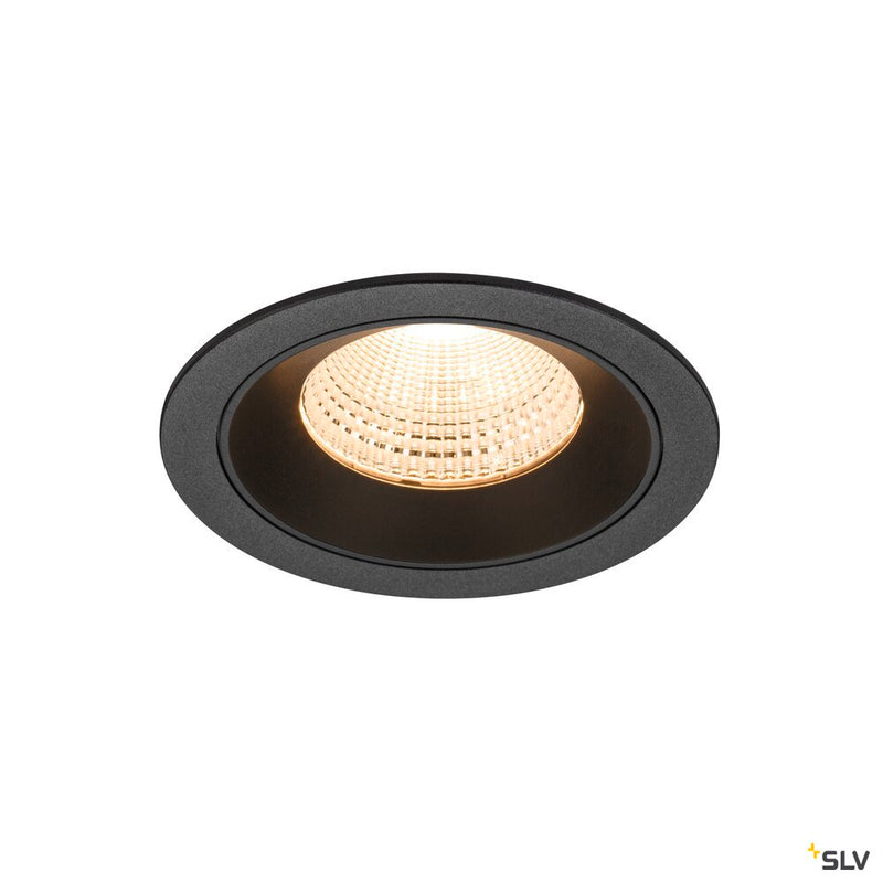SLV 1009762 NUMINOS® L, Recessed ceiling light, 2700 K, 55°, IP20, round, black
