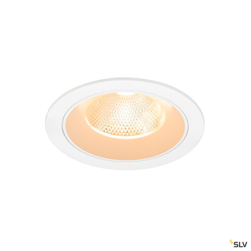 SLV 1009766 NUMINOS® L, Recessed ceiling light, 2700 K, 20°, IP20, round, white
