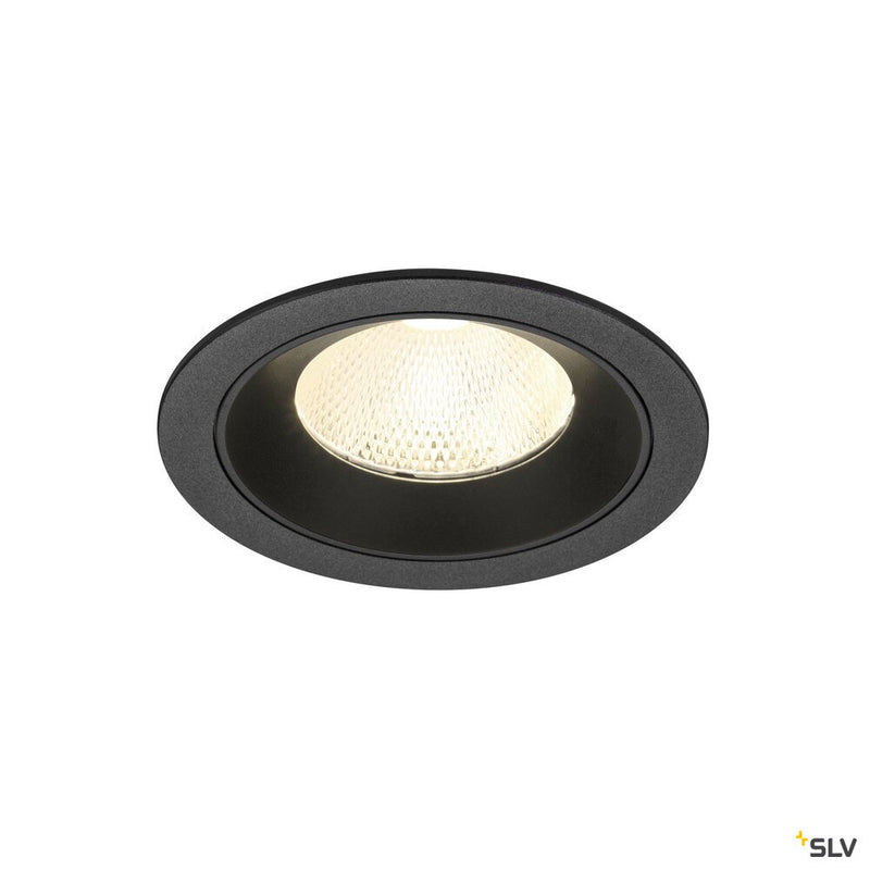 SLV 1009792 NUMINOS® L, Recessed ceiling light, 4000 K, 20°, IP20, round, black