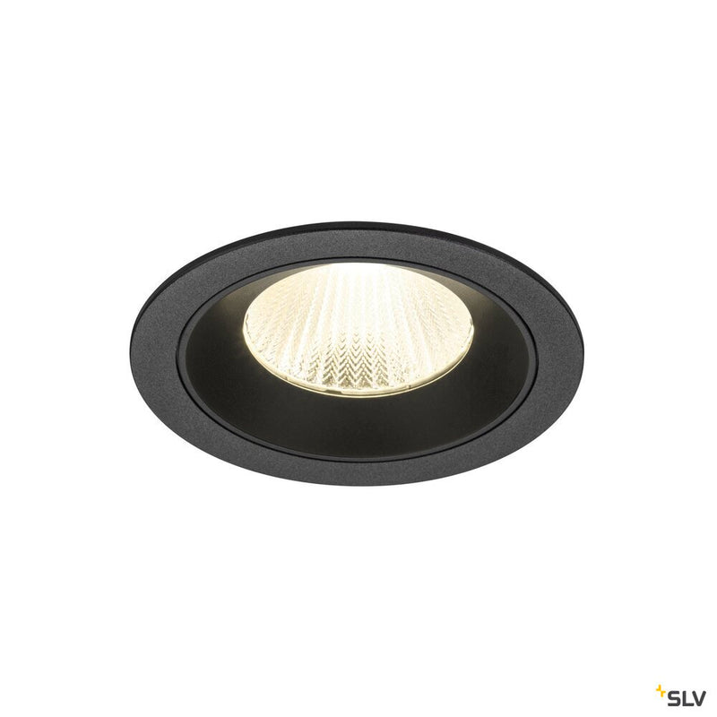 SLV 1009795 NUMINOS® L, Recessed ceiling light, 4000 K, 40°, IP20, round, black