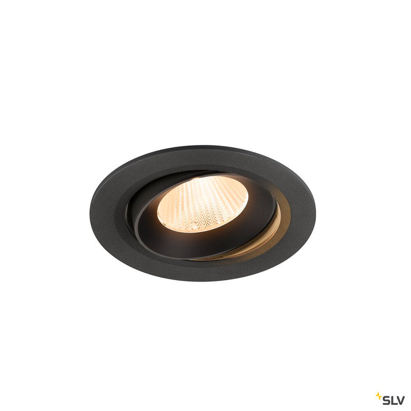SLV 1009813 NUMINOS® MOVE L, Recessed ceiling light, 2700 K, 40°, IP20, round, black