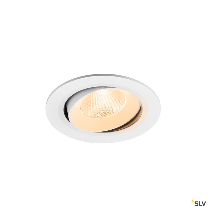 SLV 1009823 NUMINOS® MOVE L, Recessed ceiling light, 2700 K, 40°, IP20, round, white