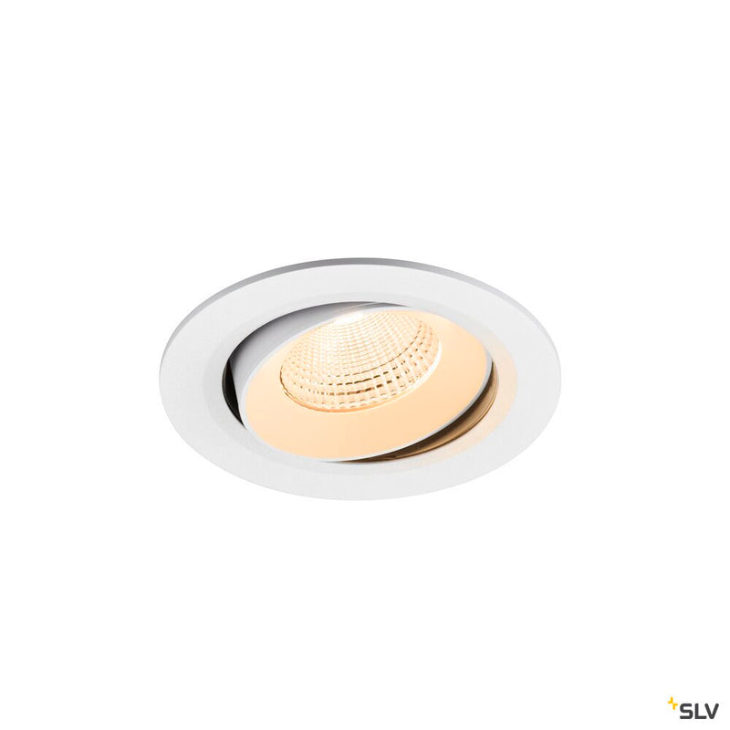 SLV 1009826 NUMINOS® MOVE L, Recessed ceiling light, 2700 K, 55°, IP20, round, white