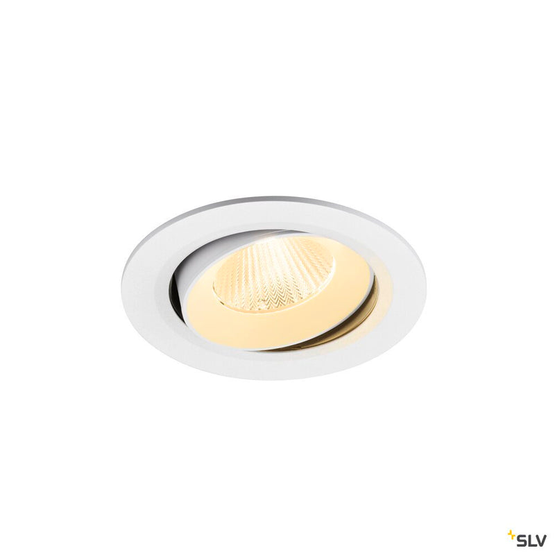 SLV 1009841 NUMINOS® MOVE L, Recessed ceiling light, 3000 K, 40°, IP20, round, white