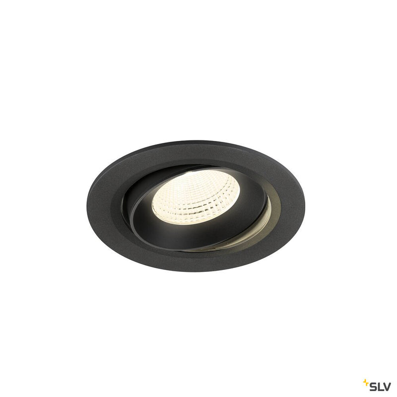 SLV 1009852 NUMINOS® MOVE L, Recessed ceiling light, 4000 K, 55°, IP20, round, black