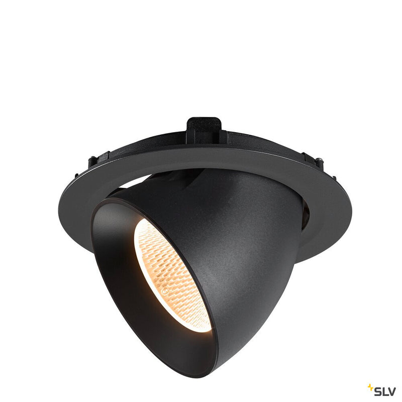 SLV 1009864 NUMINOS® GIMBLE XL, Recessed ceiling light, 2700 K, 20°, black