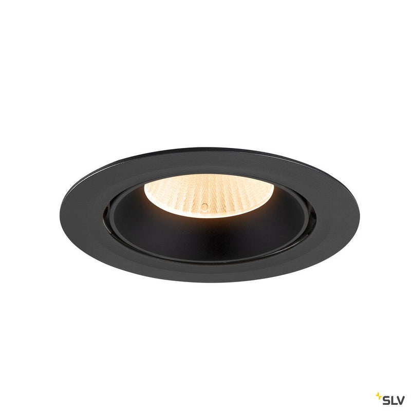 SLV 1009867 NUMINOS® GIMBLE XL, Recessed ceiling light, 2700 K, 40°, black