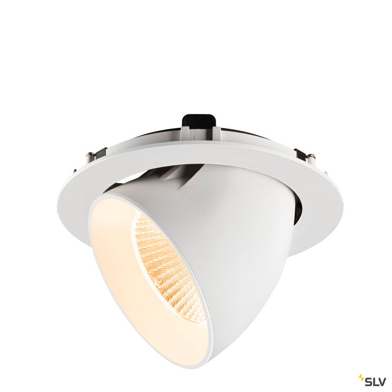 SLV 1009874 NUMINOS® GIMBLE XL, Recessed ceiling light, 2700 K, 20°, white