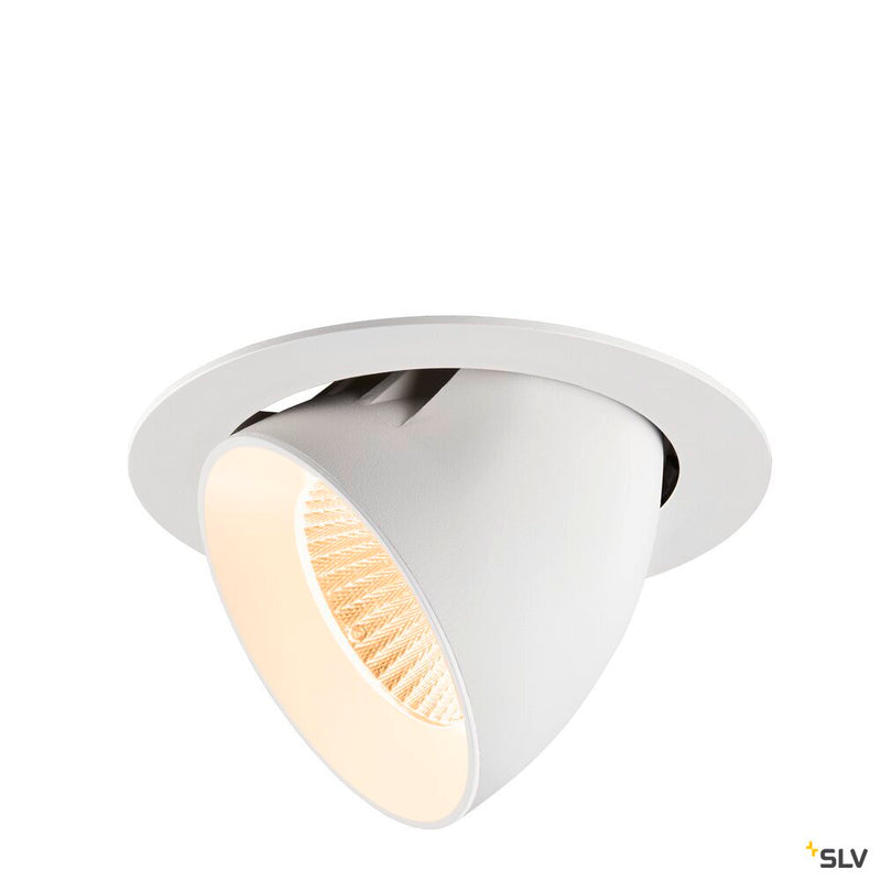 SLV 1009877 NUMINOS® GIMBLE XL, Recessed ceiling light, 2700 K, 40°, white