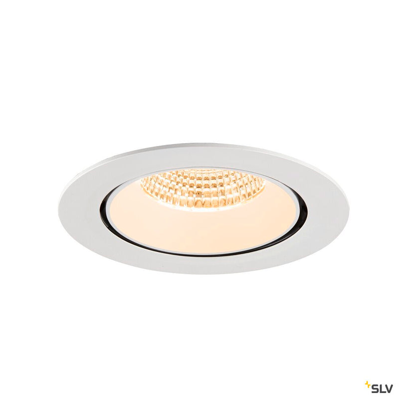 SLV 1009880 NUMINOS® GIMBLE XL, Recessed ceiling light, 2700 K, 55°, white