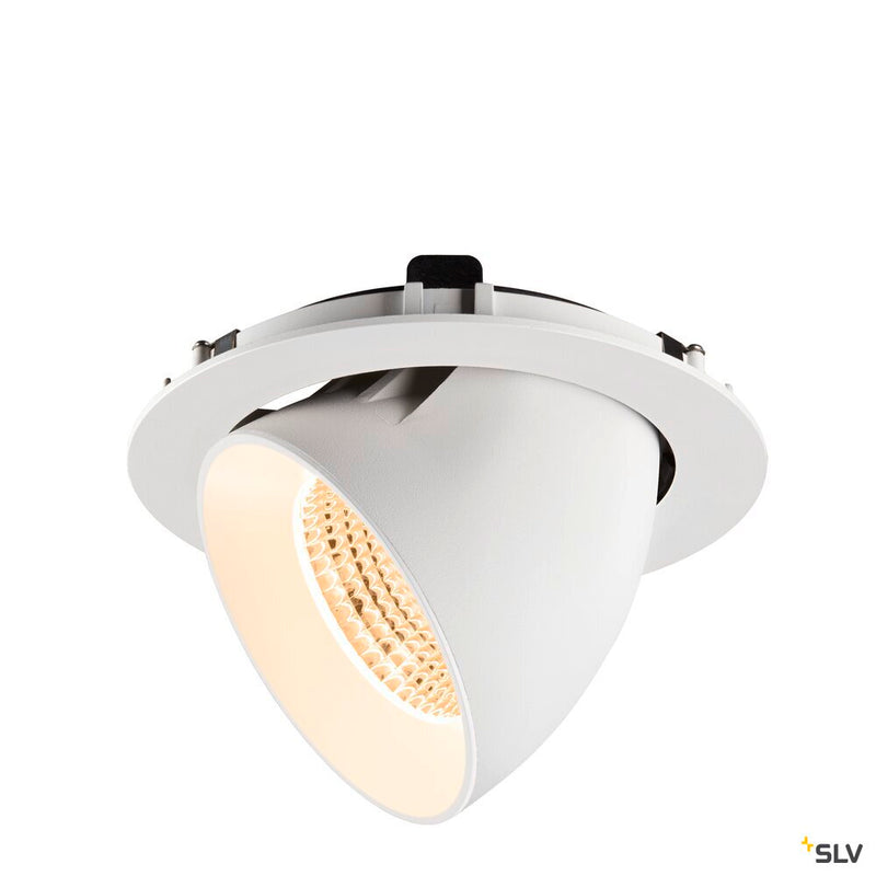 SLV 1009880 NUMINOS® GIMBLE XL, Recessed ceiling light, 2700 K, 55°, white