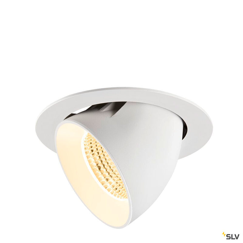 SLV 1009898 NUMINOS® GIMBLE XL, Recessed ceiling light, 3000 K, 55°, white
