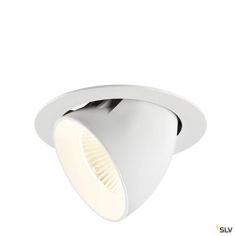 SLV 1009910 NUMINOS® GIMBLE XL, Recessed ceiling light, 4000 K, 20°, white