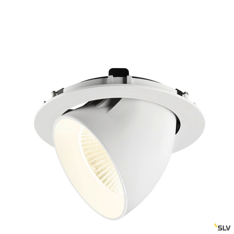 SLV 1009910 NUMINOS® GIMBLE XL, Recessed ceiling light, 4000 K, 20°, white