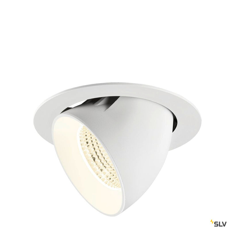 SLV 1009916 NUMINOS® GIMBLE XL, Recessed ceiling light, 4000 K, 55°, white
