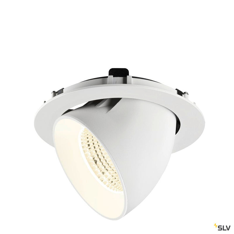 SLV 1009916 NUMINOS® GIMBLE XL, Recessed ceiling light, 4000 K, 55°, white