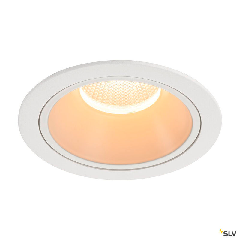 SLV 1009931 NUMINOS® XL, Recessed ceiling light, 2700 K, 40°, IP20, round, white