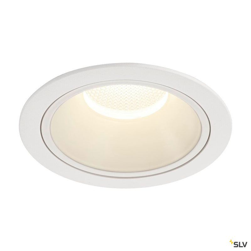 SLV 1009967 NUMINOS® XL, Recessed ceiling light, 4000 K, 40°, IP20, round, white