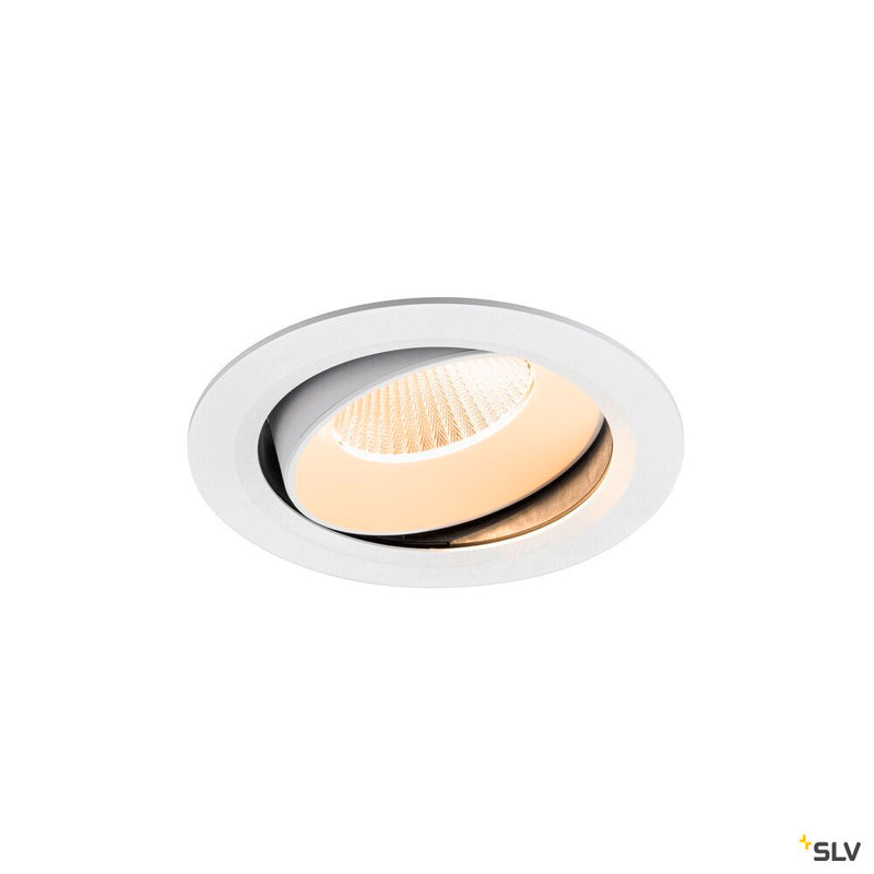 SLV 1009985 NUMINOS® MOVE XL, Recessed ceiling light, 2700 K, 40°, IP20, round, white