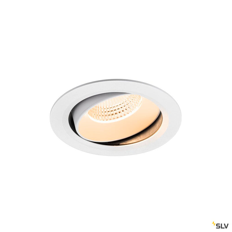 SLV 1009988 NUMINOS® MOVE XL, Recessed ceiling light, 2700 K, 55°, IP20, round, white