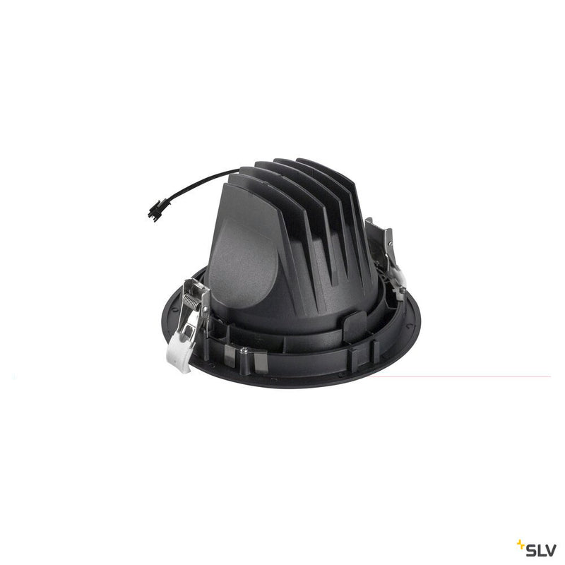 SLV 1009994 NUMINOS® MOVE XL, Recessed ceiling light, 3000 K, 40°, IP20, round, black / white
