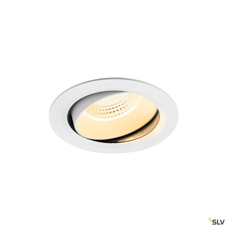 SLV 1010006 NUMINOS® MOVE XL, Recessed ceiling light, 3000 K, 55°, IP20, round, white