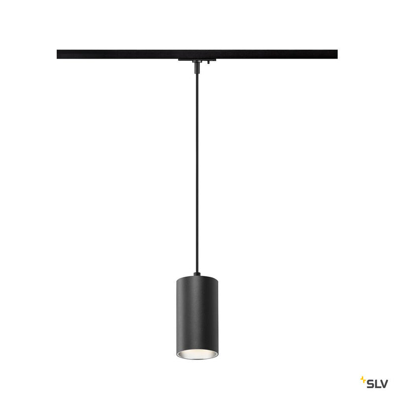 SLV 1010099 ASTO TUBE, 1~ pendant light, GU10, pendant length 250 cm, 1x max. 10 W, black