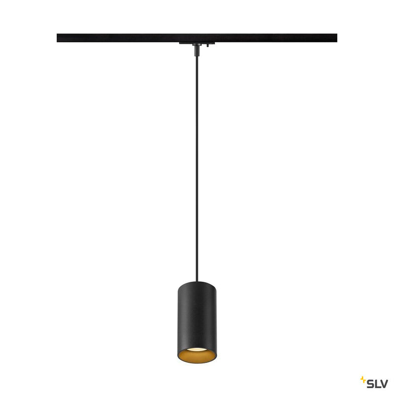 SLV 1010099 ASTO TUBE, 1~ pendant light, GU10, pendant length 250 cm, 1x max. 10 W, black