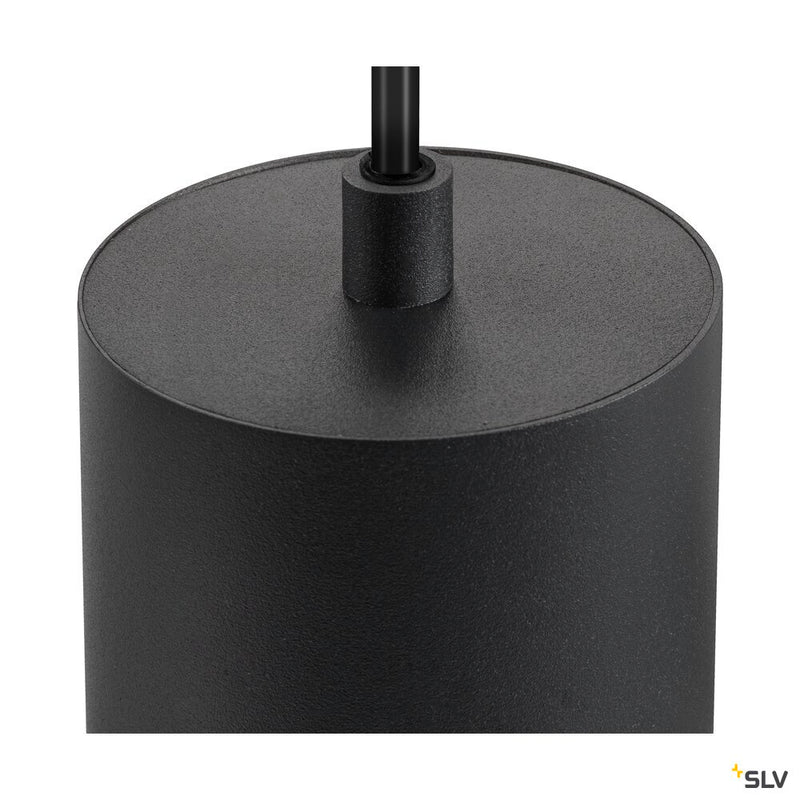 SLV 1010099 ASTO TUBE, 1~ pendant light, GU10, pendant length 250 cm, 1x max. 10 W, black