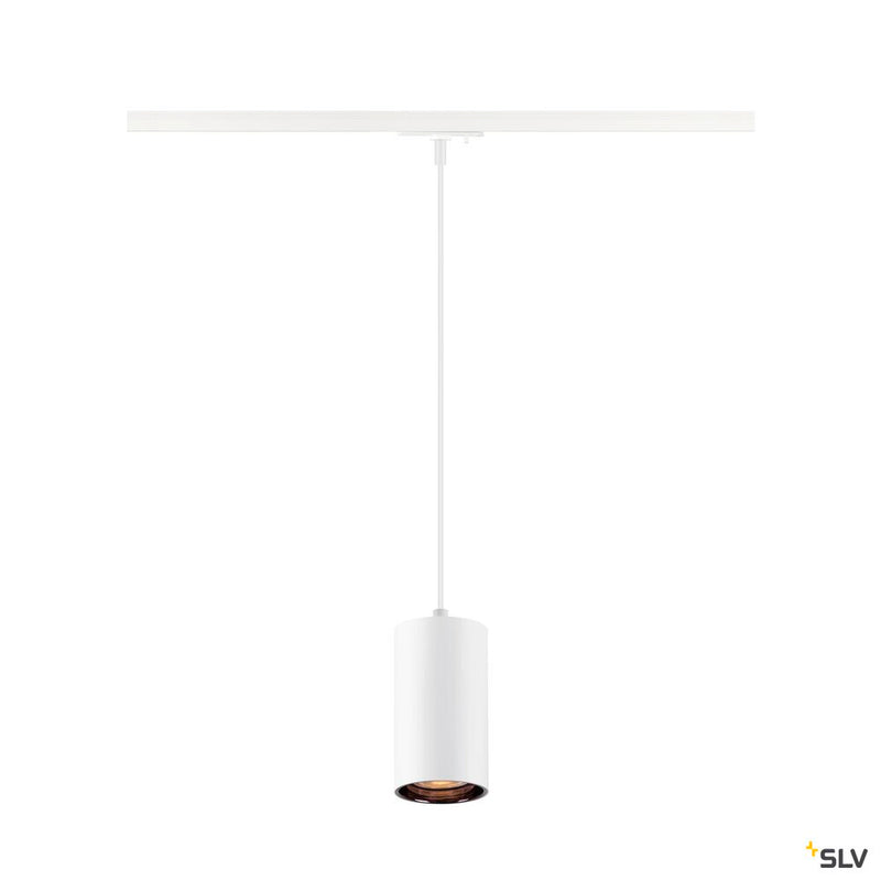 SLV 1010100 ASTO TUBE, pendant light, GU10, pendant length 250 cm, 1x max. 10 W, white