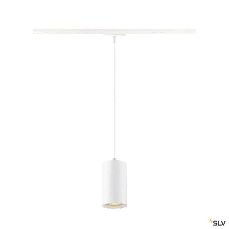 SLV 1010100 ASTO TUBE, pendant light, GU10, pendant length 250 cm, 1x max. 10 W, white