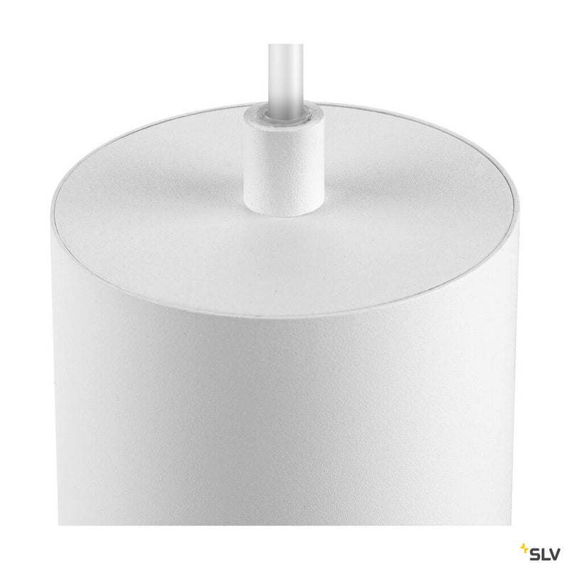 SLV 1010100 ASTO TUBE, pendant light, GU10, pendant length 250 cm, 1x max. 10 W, white