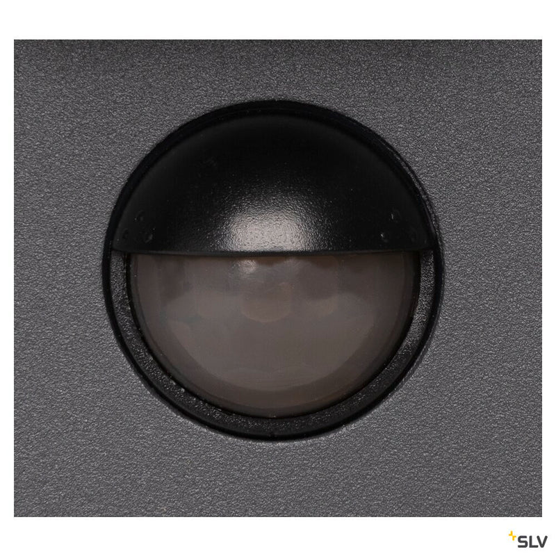 SLV 1010108 FLATT II, Wall-mounted light, SENSOR, 2700 K, 10W, black