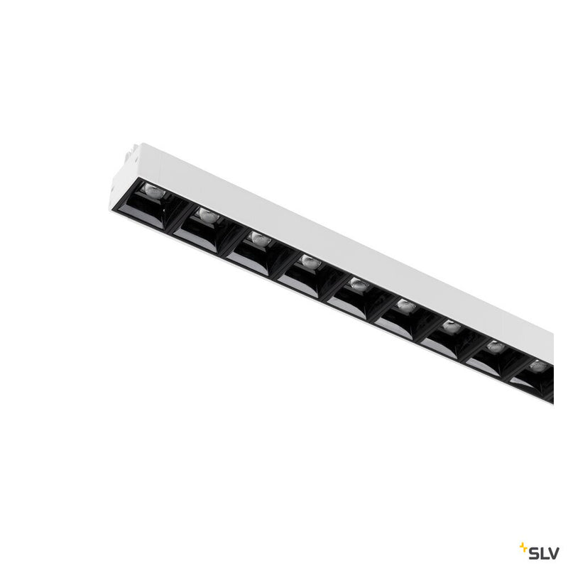SLV 1010144 SIGHT EVO, 3 Circuit Track spot, single, rectangular, 3 Circuit Track000 K, 18W, 60°, white / black