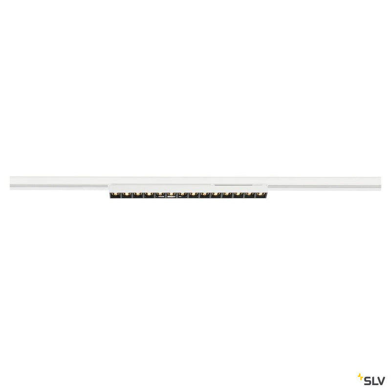 SLV 1010156 SIGHT EVO, 3 Circuit Track spot, single, DALI, rectangular, 3 Circuit Track000 K, 18W, 60°, white / black