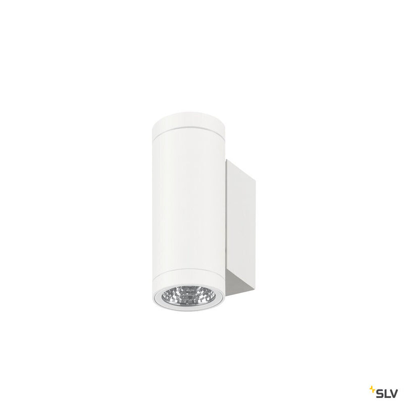 SLV 1010162 HELIA PRO S, Wall-mounted light, single, DALI, P1, cylindrical, 2700 K, 3W, 24°, white