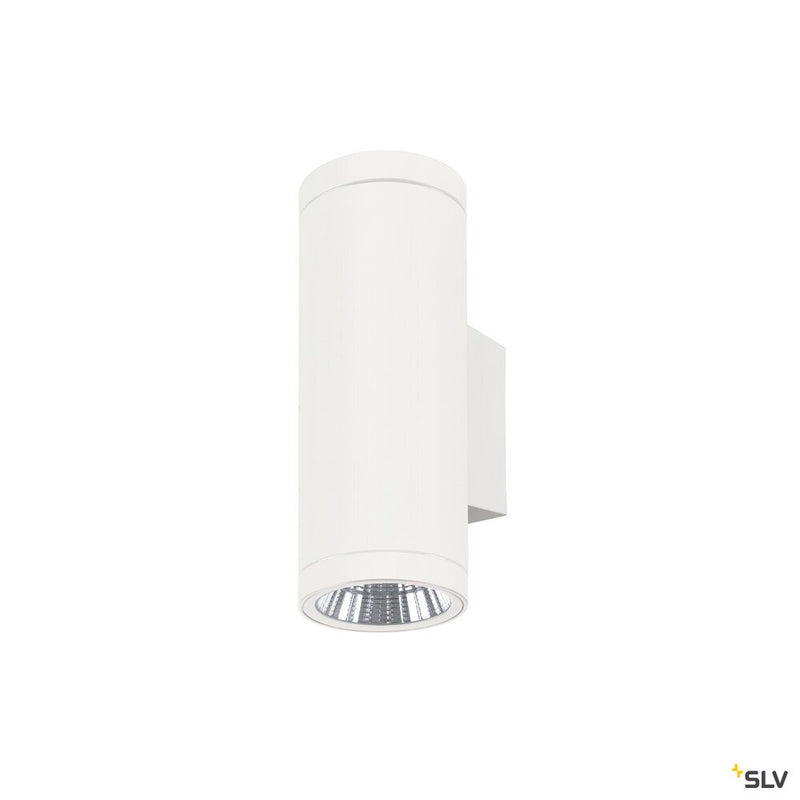 SLV 1010170 HELIA PRO L, Wall-mounted light, single, DALI, P1, cylindrical, 2700 K, 10W, 24°, white