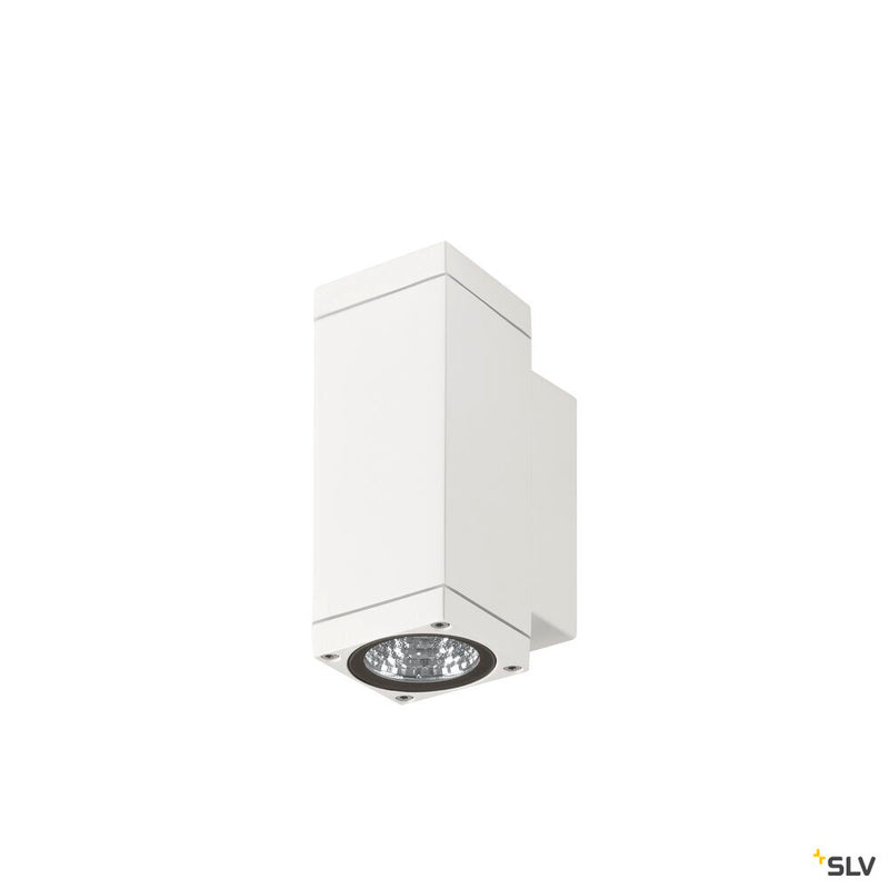 SLV 1010178 THEO PRO S, Wall-mounted light, single, DALI, P1, rectangular, 2700 K, 3W, 24°, white