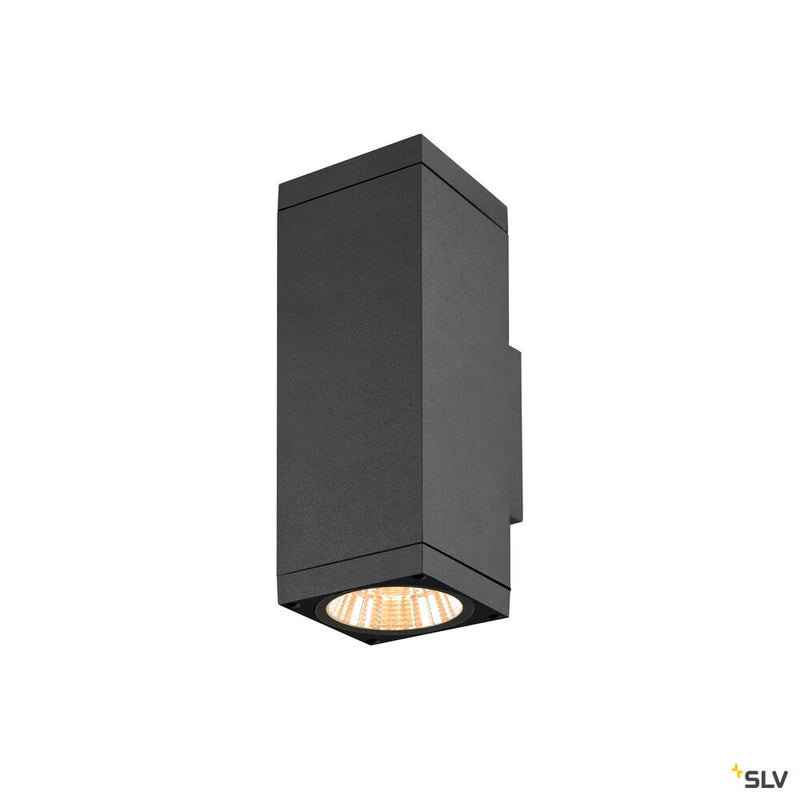 SLV 1010191 THEO PRO L, Wall-mounted light, up/down, DALI, P2, 2700 K, 30W, Touch, 24°, anthracite
