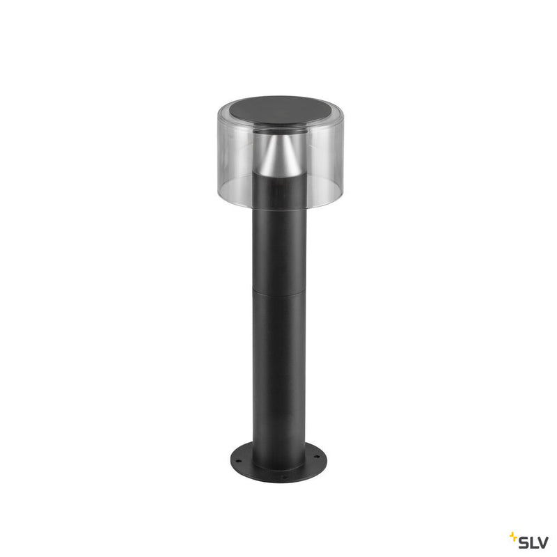 SLV 1010197 TAHA II 45, Free-standing lamp, PHASE, 2200/2700 K, IP65, cylindrical, black