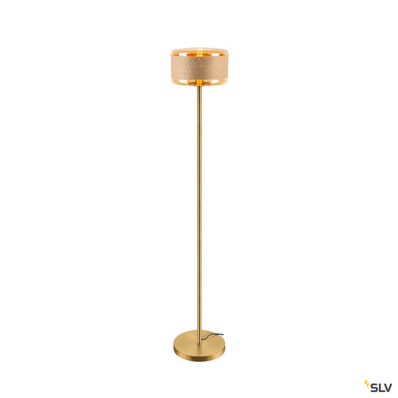 SLV 1010206 PANTILO ROPE 27, Free-standing lamp, E27, max. 1 x 15W, IP20, gold