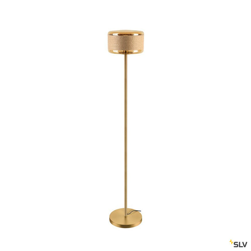 SLV 1010206 PANTILO ROPE 27, Free-standing lamp, E27, max. 1 x 15W, IP20, gold