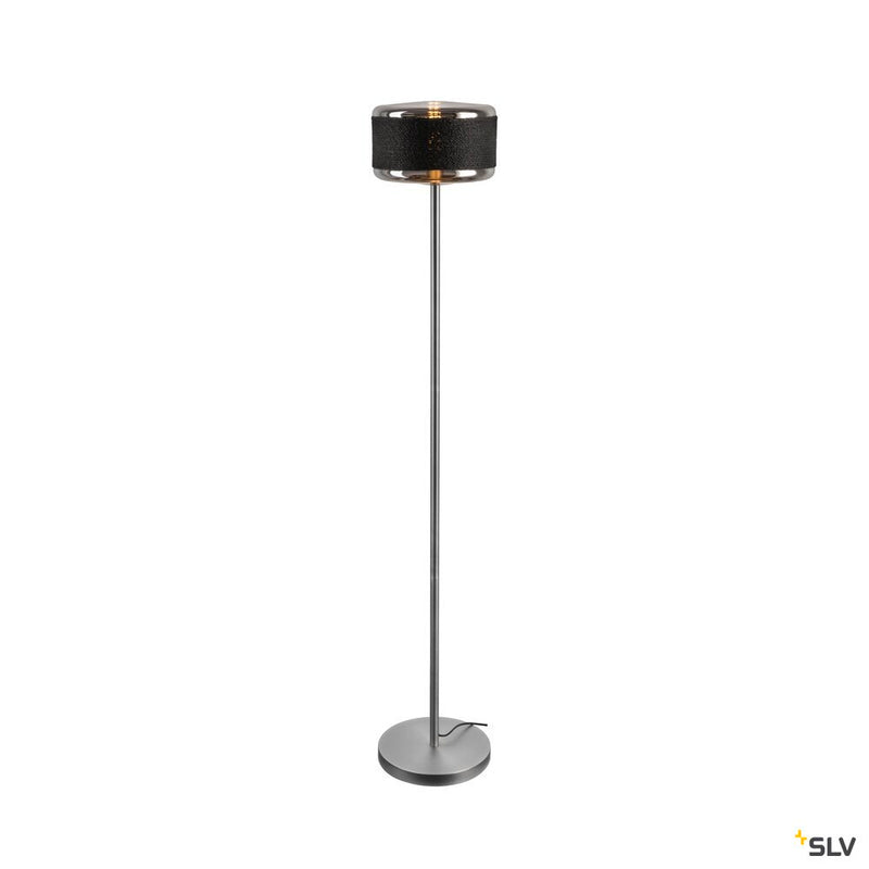 SLV 1010207 PANTILO ROPE 27, Free-standing lamp, E27, max. 1 x 15 W, IP20, silver