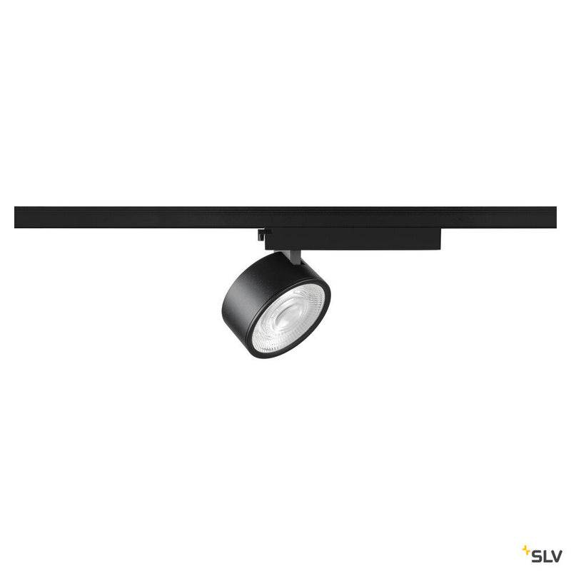 SLV 1010222 KALU 2.0, 1~ spot, PHASE, cylindrical, 2700 K, 10W, 36°, black