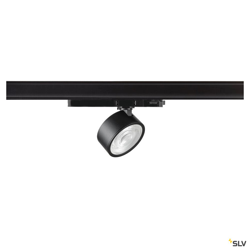 SLV 1010240 KALU 2.0, 3~ spot, PHASE, cylindrical, 3000 K, 10W, 36°, black