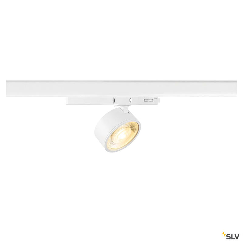 SLV 1010242 KALU 2.0, 3~ spot, PHASE, cylindrical, 3000 K, 10W, 36°, white