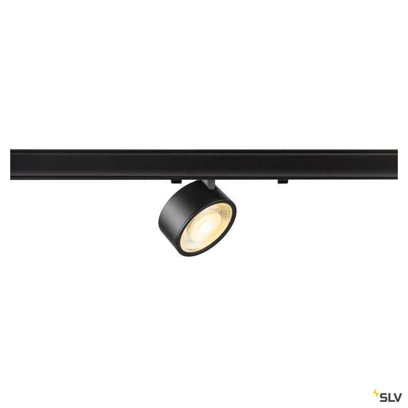SLV 1010243 KALU 2.0, 1~ spot, DALI, cylindrical, 3000 K, 10W, 36°, black