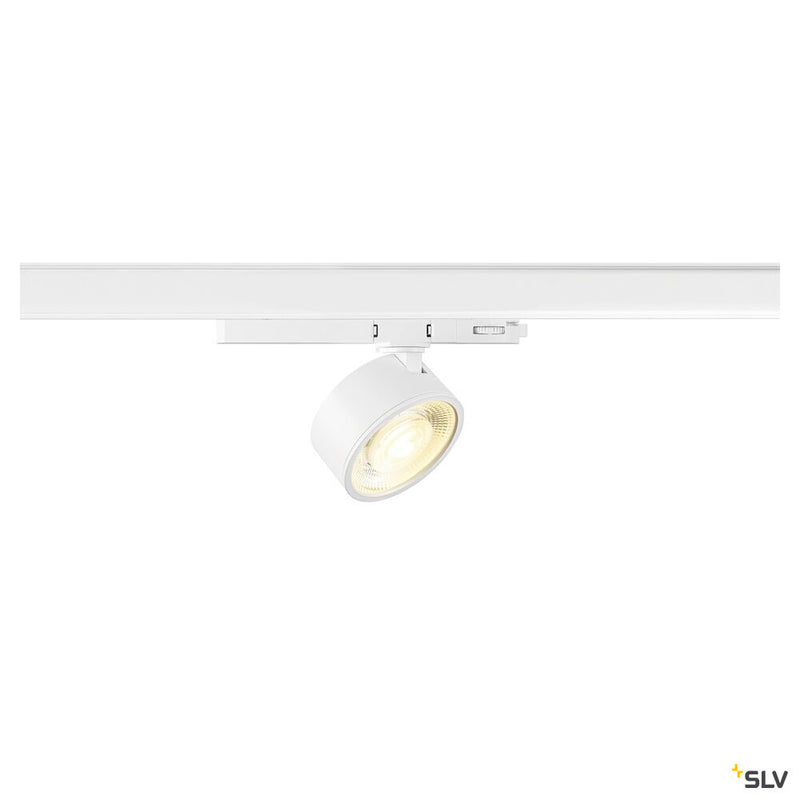 SLV 1010248 KALU 2.0, 3~ spot, PHASE, cylindrical, 4000 K, 10W, 36°, white