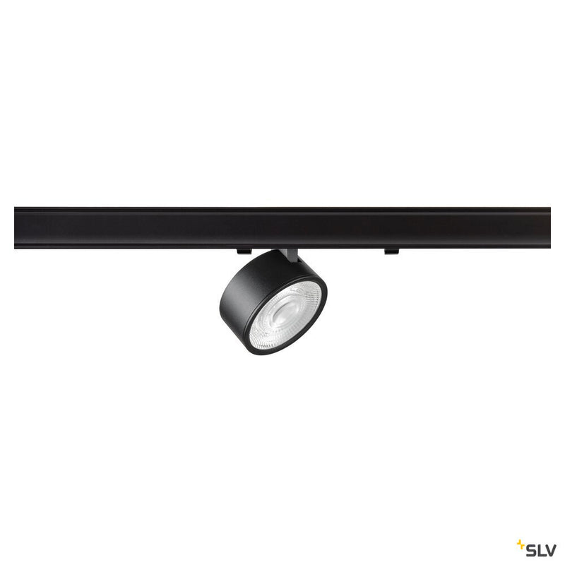 SLV 1010249 KALU 2.0, 1~ spot, DALI, cylindrical, 4000 K, 10W, 36°, black