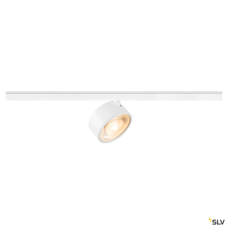 SLV 1010254 KALU 2.0, 48V spot, DALI, cylindrical, 2700 K, 9W, 36°, white